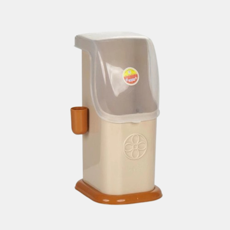 [Top Value] Ống đựng đũa nắp thìa hai ngăn kèm Việt Nhật NH112 ống tăm có nắp đậy (2715)