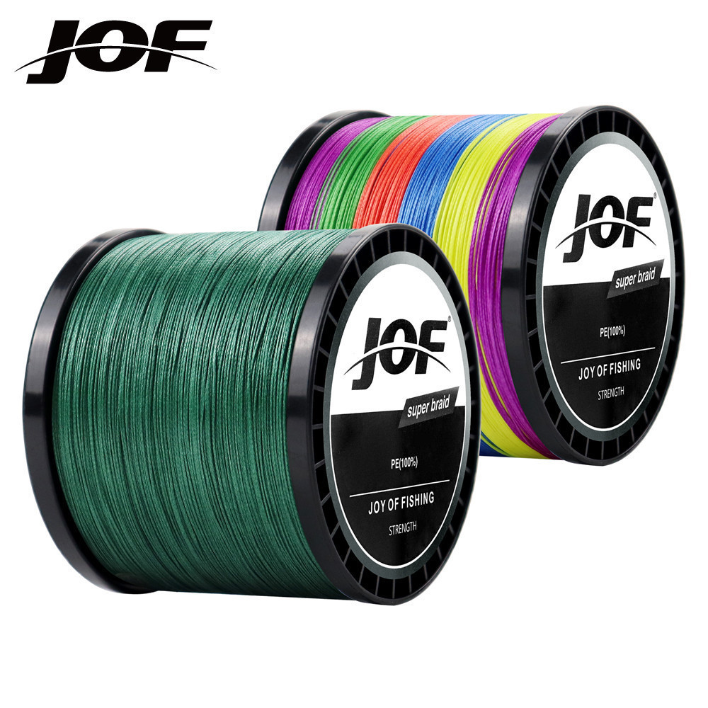 Dây Câu Bện JOF 500M - Thiết Kế Nổi, Cắt Nhanh Nước