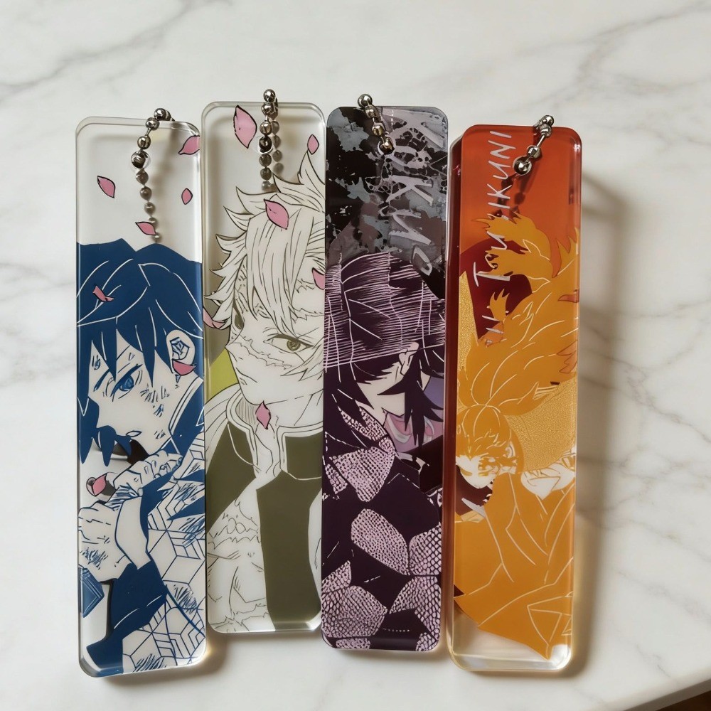 Demon Slayer Tomioka Giyuu Tokito Muichiro Kokushibo Acrylic Móc Khóa