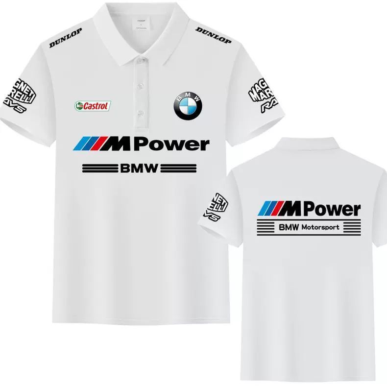Áo Polo Tay Ngắn Unisex In Hình MPOWER - Thời Trang Cho Nam Và Nữ