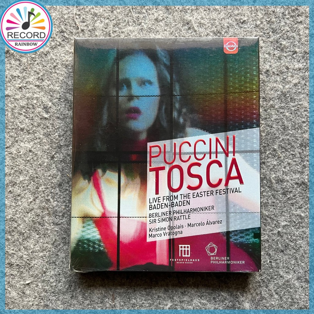 Berliner Philharmoniker Puccini Tosca Blu-ray Album [Đã niêm phong] Thương hiệu mới 1Z05850