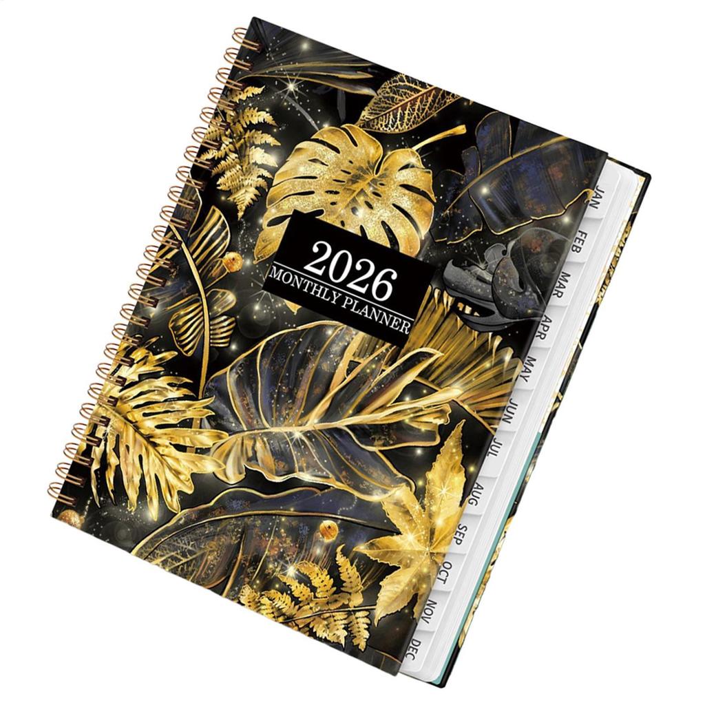 Planner 2026 Flower with Dates Agenda 2026 Planner Weekly and Monthly for School Academic Teacher St