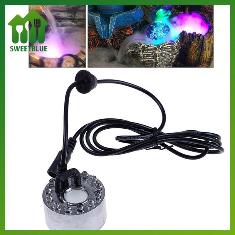 SWEET Halloween LED Đài Phun Nước Ao Fogger Mini Mist Maker Fogger Pond Garden Máy Phun Sương Cho Ha