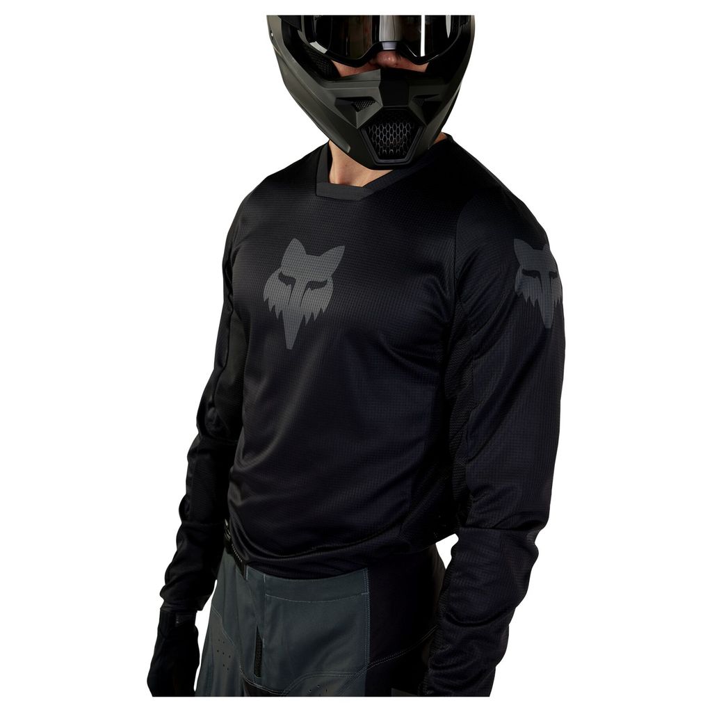 F0X Racing 180 Blackout - Áo Thun Nam Thoáng Khí, Phù Hợp Moto và Xe Đạp