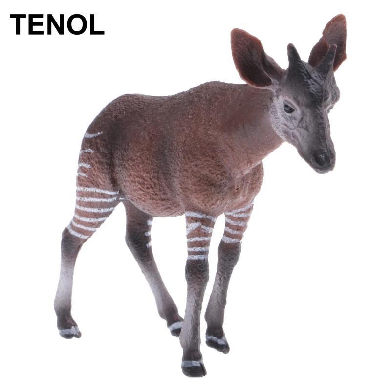 Nhân Vật Đồ Chơi Động Vật - Okapi - Đồ Chơi Cho Trẻ Em, Ủng Hộ Tiệc Sinh Nhật, Mô Hình Động Vật Giáo
