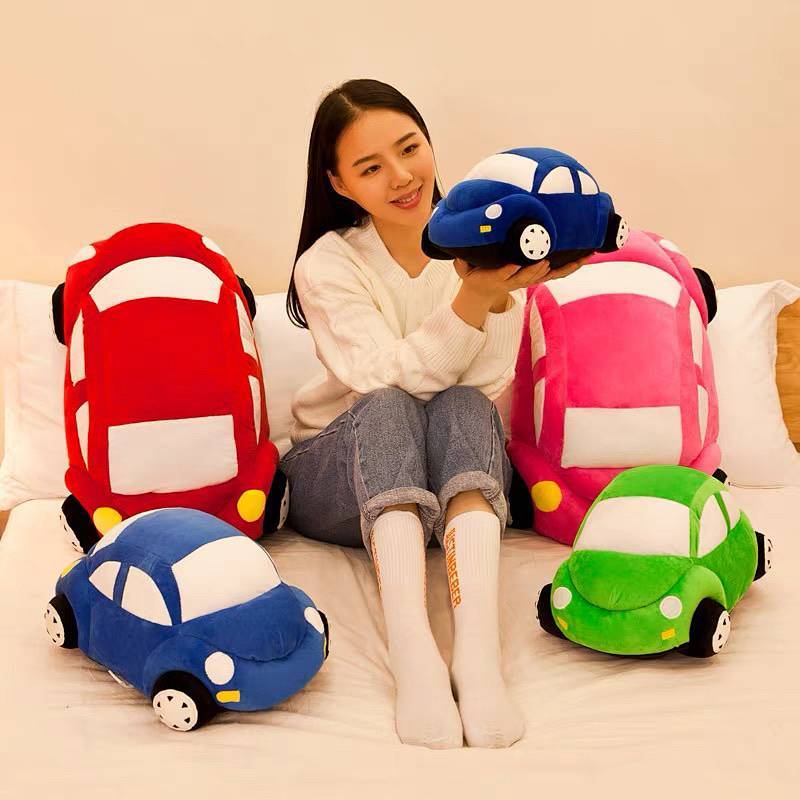 Plush Car Doll-Boy Mom Birthday Gift-Brewing McQueen Pillow DXd6