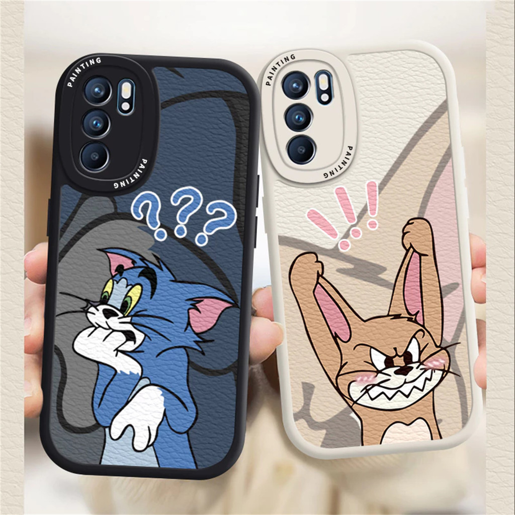 ốp lưng IPhone 7 8 14 15 Plus 17 11 16 14 12 13 15 PRO XR MAX XS MAX ốp điện thoại Funny Tom and Jer