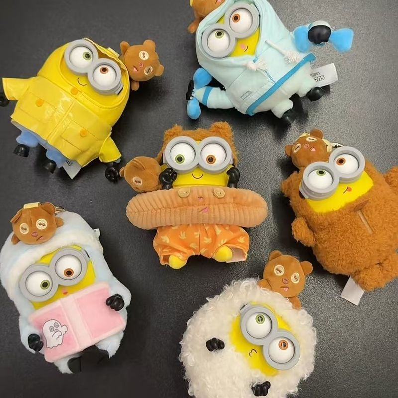 【Fast shipping】 minion gấu bông blindbox minions bob minion đồ chơi Gối đồ chơi nhồi bông dễ thương
