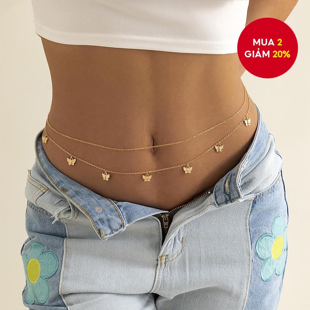 Dây chuyền thắt lưng hình bướm