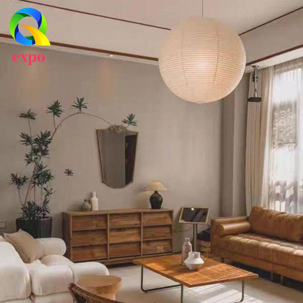 EXPO LIMIT Giấy Chụp Đèn, Vỏ Đèn Trần Tròn Cổ Điển, Đồ Dùng Ngày Lễ Hiện Đại Cổ Điển Treo Mặt Dây Ch