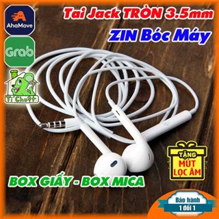 [ZIN Bóc Máy] Tai Nghe Jack Tròn 3.5mm i5/6/6s/SE 3ly5 3.5 ly FULLBOX Chính Hãng