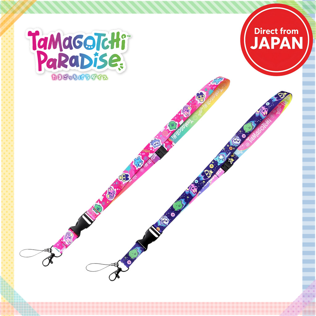 Tamagotchi Paradise Neck Strap Pink/Blue BANDAI【Direct from Japan】
