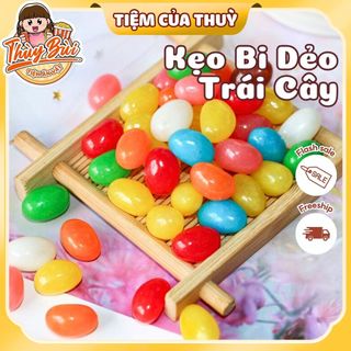 500Gr Kẹo Bi Trái Cây Ngọt Ngào, Kẹo Chip Bi Sắc Màu, Kẹo Dẻo Hương Trái Cây, Tiệm Ăn Vặt Thuỳ Bùi