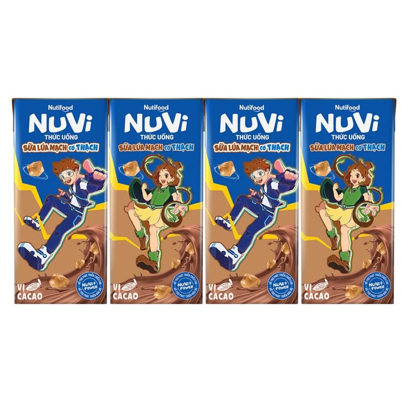 Nuvi có thạch socola 170ml