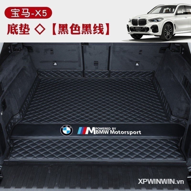 Thích hợp cho BMW i5 G60 i7 G70 i4 G26 IX1 U11 IX I20 iX3 G08 Thân Cây Lót Da Chất Lượng Cao Chống T