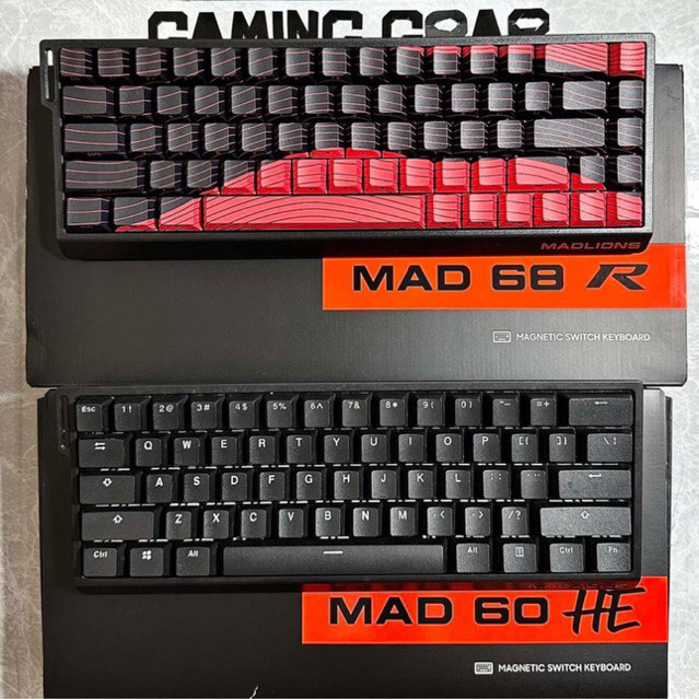 (Sẵn hàng) Chính hãng bàn phím cơ gaming MAD60 | MAD68 HE | Rapid Trigger | 1000hz | 8000hz