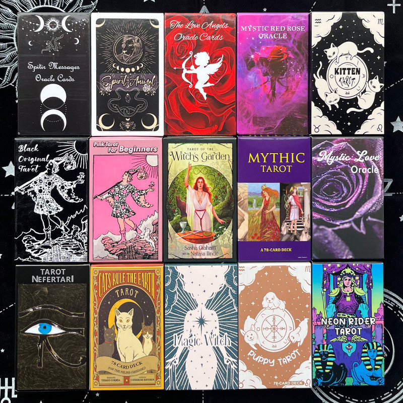 700 Phong Cách Phiên Bản Tiếng Anh Tarot Cards Tarot Board Game Oracle Cards Solitaire Game / Crot C