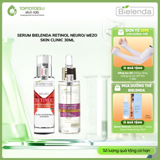   HÀNG NHẬP KHẨU  Serum Bielenda Retinol Neuro  Mezo Skin Clinic trẻ hoá làm da căng bóng mờ thâm sẹo 30ml 