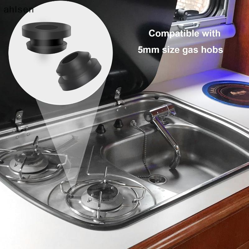 Ahlsen 10 / 20 Chiếc Bếp Cao Su Cắm Grommet Tay Pan Hob Cho Smel Dometic Motorhome Camper 4499000012