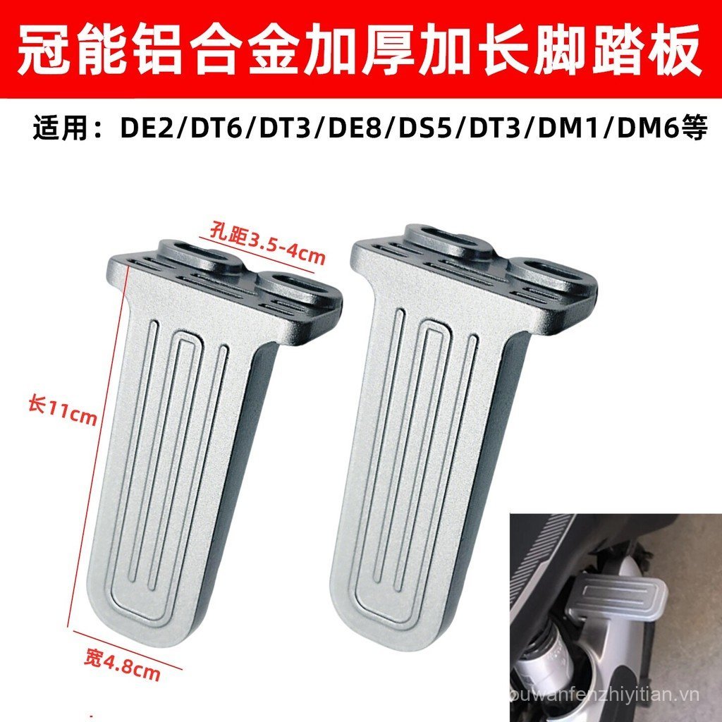 Mô Hình Bán Chạy Thích Hợp Cho Xe Điện Yadi DE2 / DT3 / DM1 / DM2 / DT5DE8 Chỗ Để Chân Phía Sau Bàn 