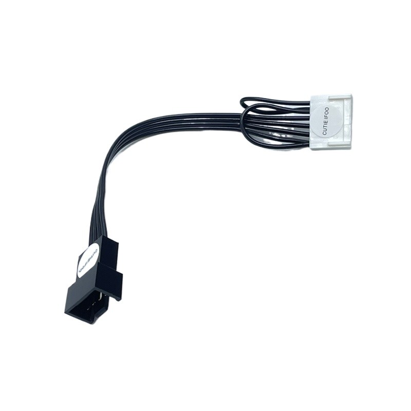 Bo mạch chủ máy tính 6p đến PWM 4pin Quạt làm mát Cáp nguồn mở rộng cho máy chủ HP Z440