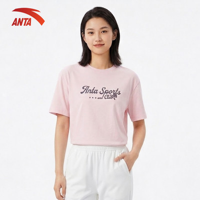 Áo thun Ngắn Tay Áo phông nữ Thể thao thời trang Anta 1625D8102