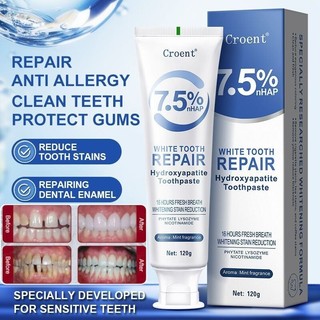 Kem Đánh Răng SP-4 SP-7 Chứa 7.5 Hydroxyapatite Và Olaflur Làm Trắng Răng Chuyên Sâu Ngừa Sâu Răng Bé Trẻ Em Người Lớn Tái Tạo Men Răng Thơm Miệng Giảm Ố Vàng Chăm Sóc Nướu Toàn Diện Dụng Cụ Vệ Sinh Răng Miệng Cao Cấp Mẫu Mới Dưỡng Trắng Răng Sáng Bóng