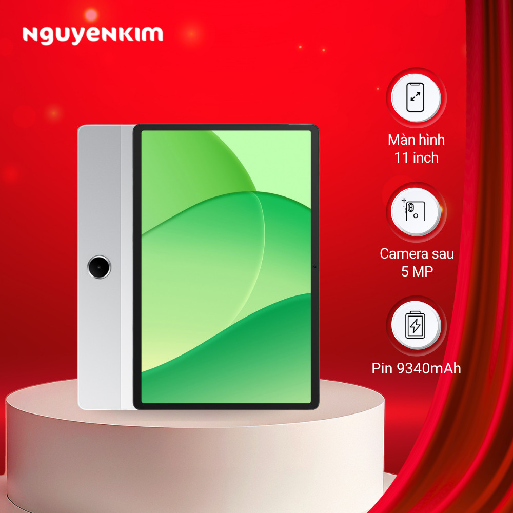 [Mới 2026] Máy tính bảng OPPO Pad Se Wifi 4GB/128GB Bạc (OPD2419-MDE)