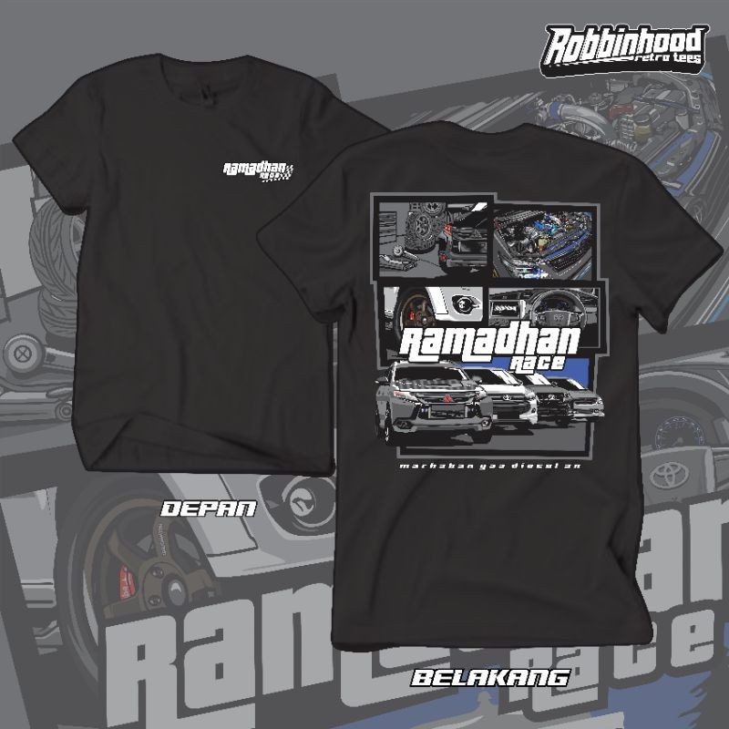 Ramadhan Race Diesel Power Áo Jersey 1445h Ramadhan Race Diesel Gank Áo thun Jersey