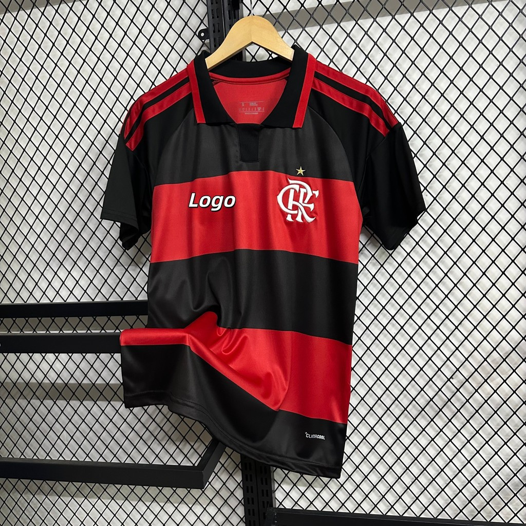 2026 / 27 CR Flamengo Người Hâm Mộ Phiên Bản Nam Flamengo Nhà Tay Ngắn Áo Sơ Mi Bóng Đá