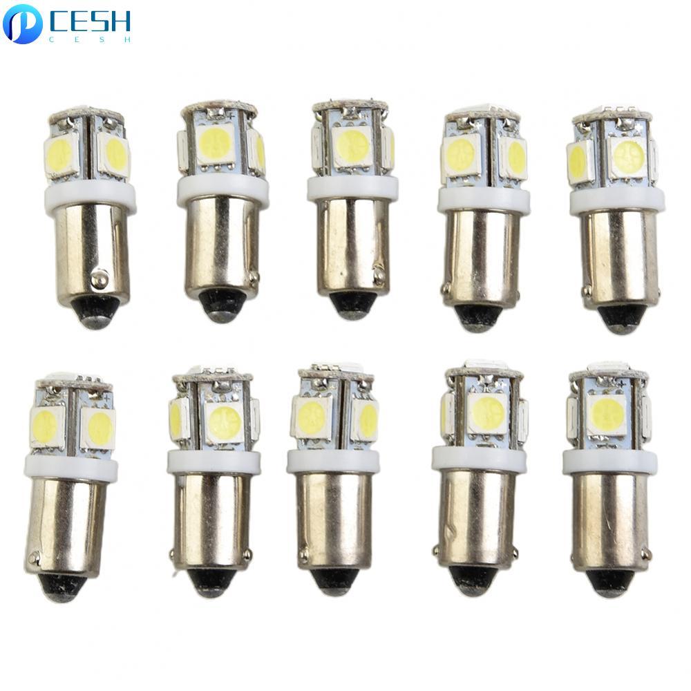 Bóng Đèn LED Siêu Trắng 10 Chiếc BA9S Đèn LED Bảng Điều Khiển Trực Tiếp 12V
