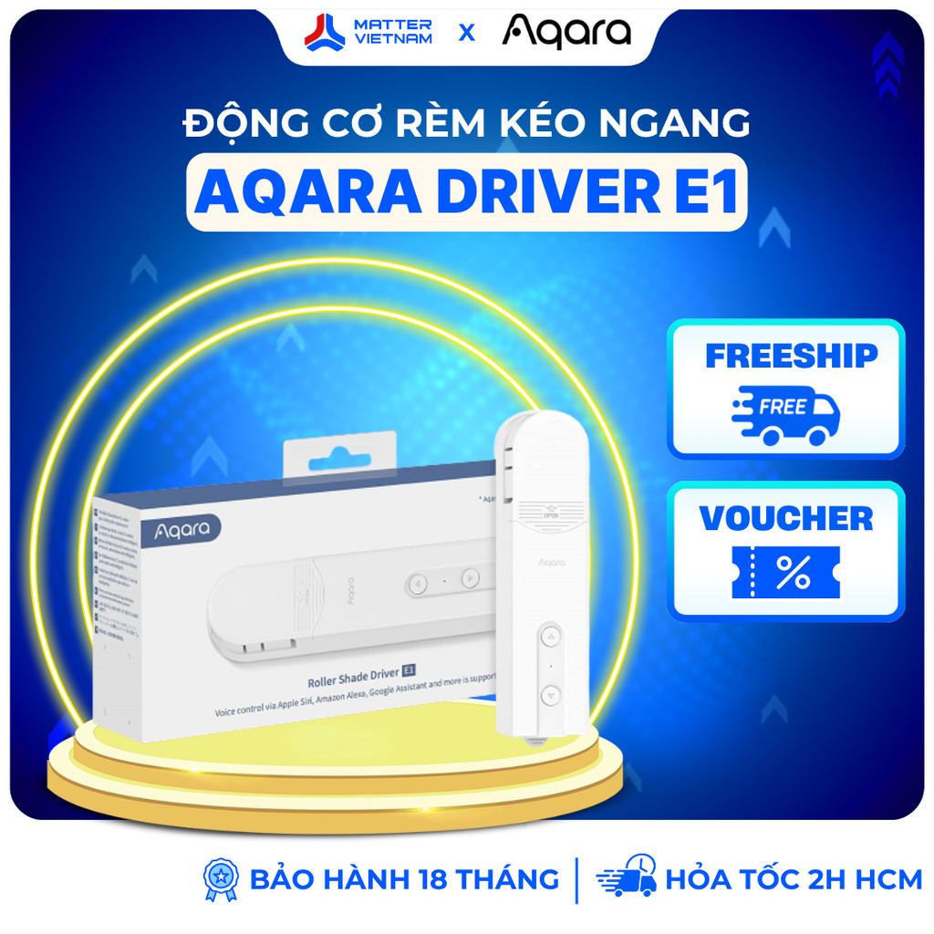Aqara Roller Shade Driver E1 - Điều Khiển Rèm Cuốn Thông Minh, Zigbee 3.0, Tương Thích Apple HomeKit