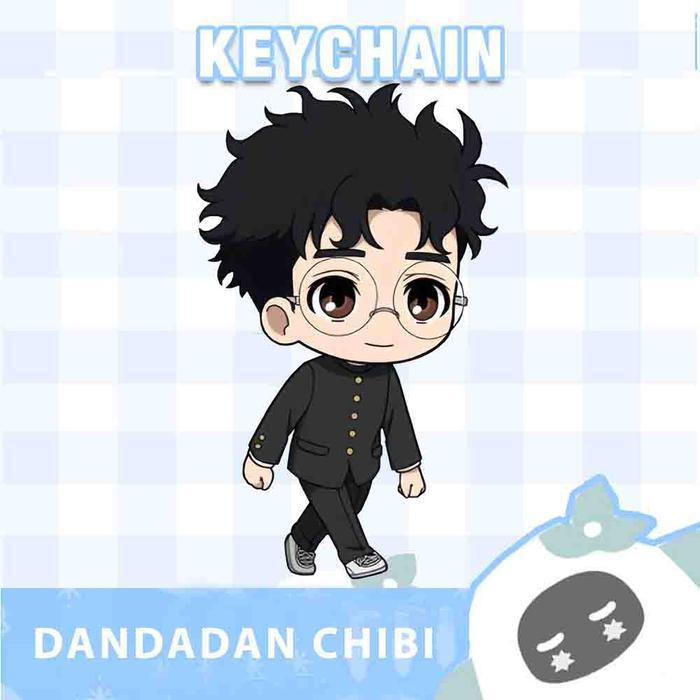 Ganci / Gantungan Kunci Akrilik ANIME DANDADAN CHIBI - OKARUN