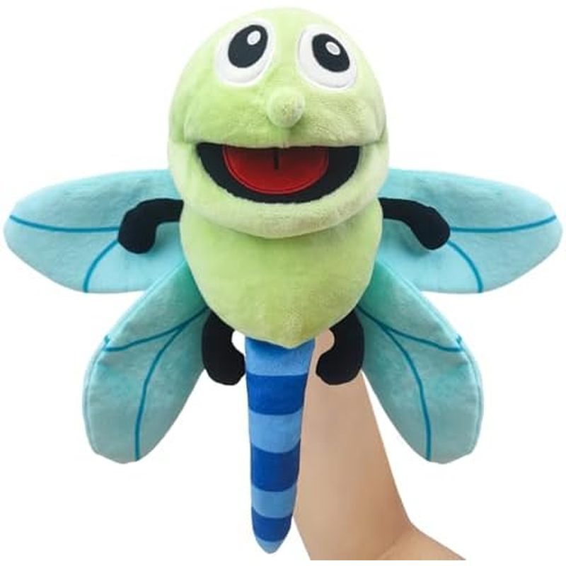 Hand Puppet Realistic Plush Puppet 13",Insect Animal Puppets for Kids Insect Stuffed Animal Hand Pup