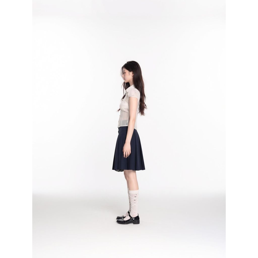 Chân Váy Xếp Ly Nhật Bản – Vibe Nữ Sinh, Dáng Lửng Tới Gối, Form Chuẩn Trend THELSTUDIOS | BigBuy360 - bigbuy360.vn