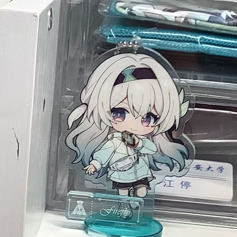 Honkai: Star Rail / Firefly / Star Railway Flowing Firefly Acrylic Stand Móc khóa Mặt dây chuyền Đồ 