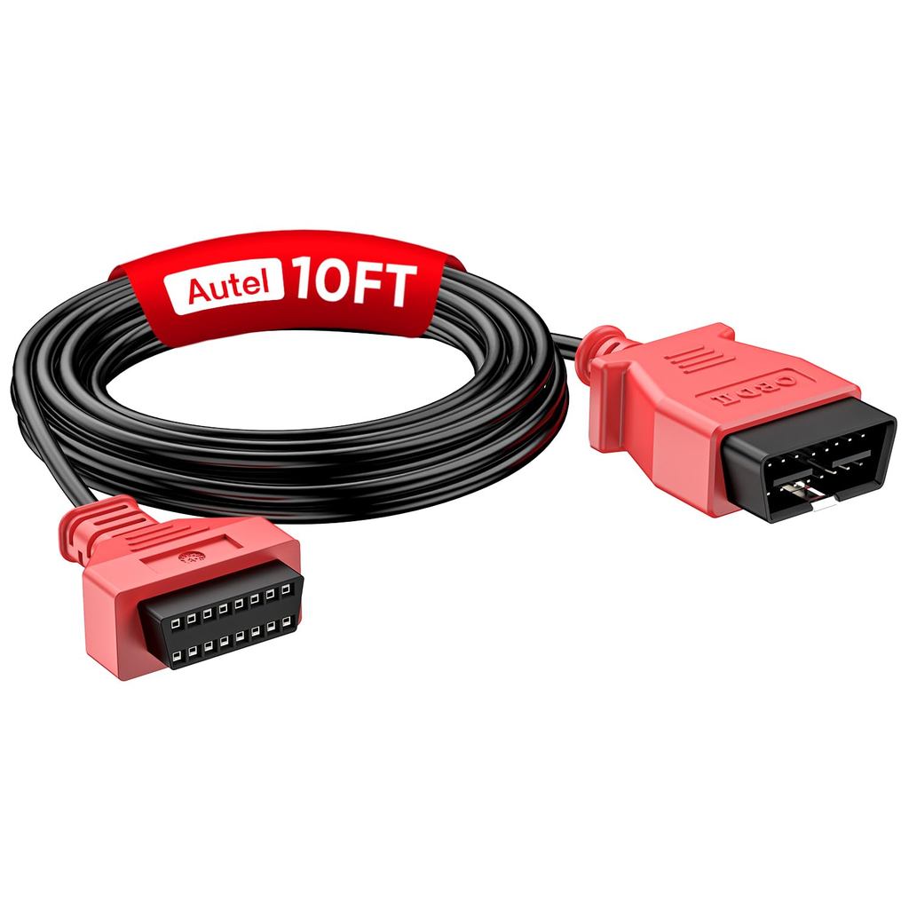 Cáp Nối Dài Autel Obd 2, Dây Nối Dài 10ft 3M, 16 Pin Obd II Obd2 Ô Tô Nam Sang Nữ, Bộ Chuyển Đổi Mở 
