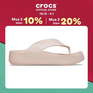  Dép xỏ ngón Nữ Crocs Getaway Platform - Quartz 