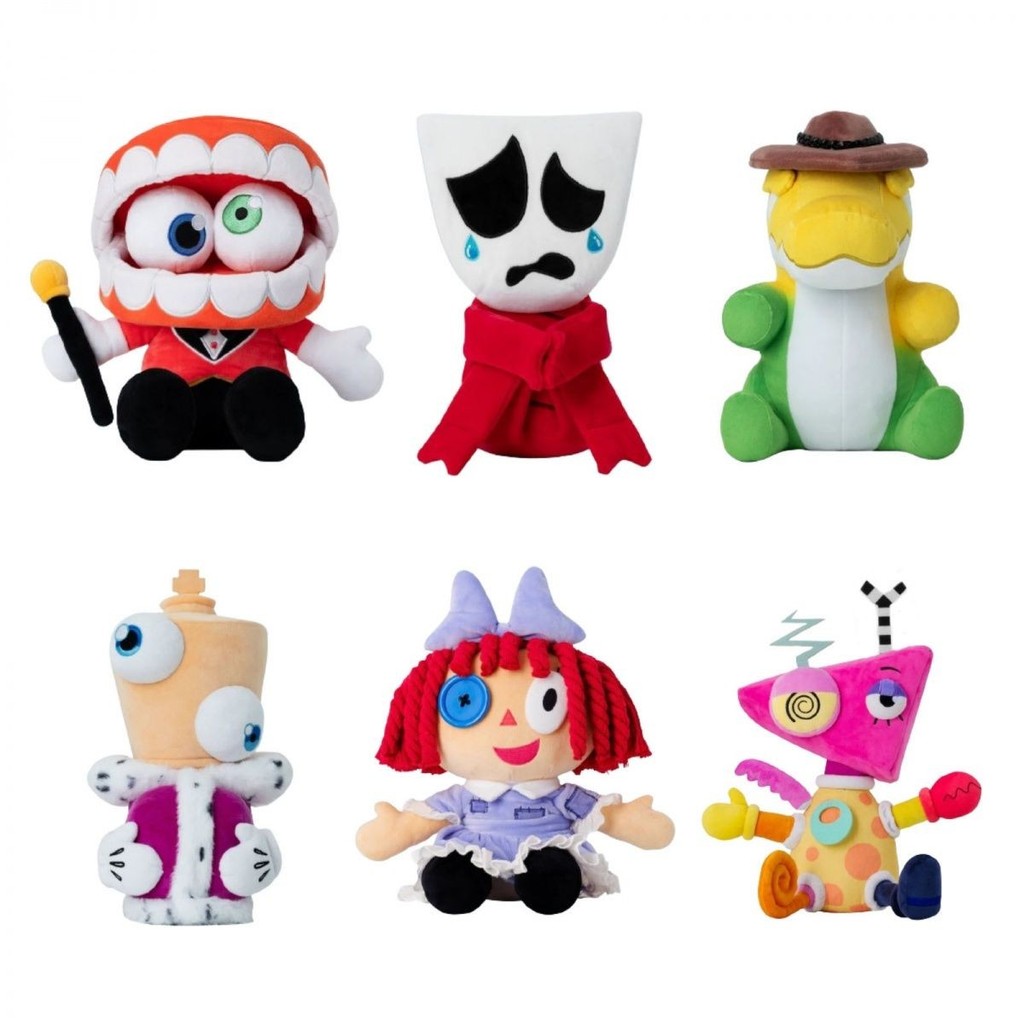 The Amaz Digital Circus Magic Number Circus Búp bê đồ chơi sang trọng M251221