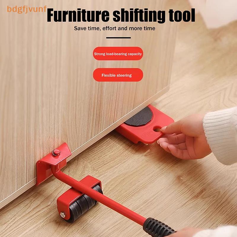 BDGF Đồ Nội Thất Hạng Nặng Nâng Dụng Cụ Vận Chuyển Nội Thất Mover Bộ 4 Di Chuyển Con Lăn 1 Bánh Than