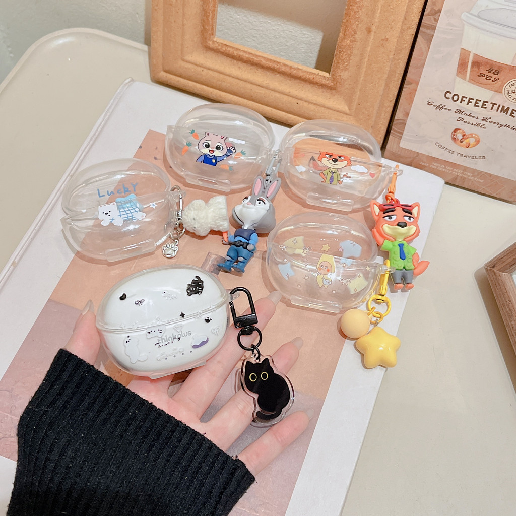 GTC Cho Lenovo LP5 Pro Tai Nghe Ốp Lưng Sáng Tạo Ngôi Sao Chó Con Họa Tiết Động Vật