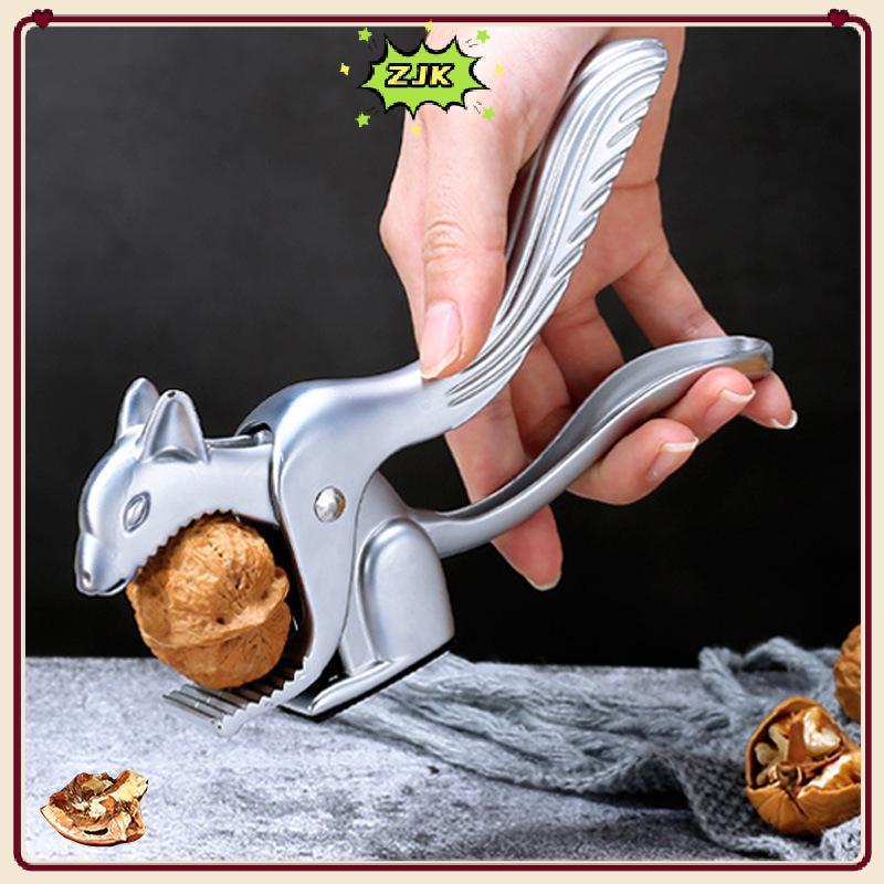 ZJK Sóc Quả óc chó Sheller Dụng Cụ Mở Thông Pecan Hazelnut Kìm Nhanh Quả óc chó Cracker Hạt hạnh nhâ