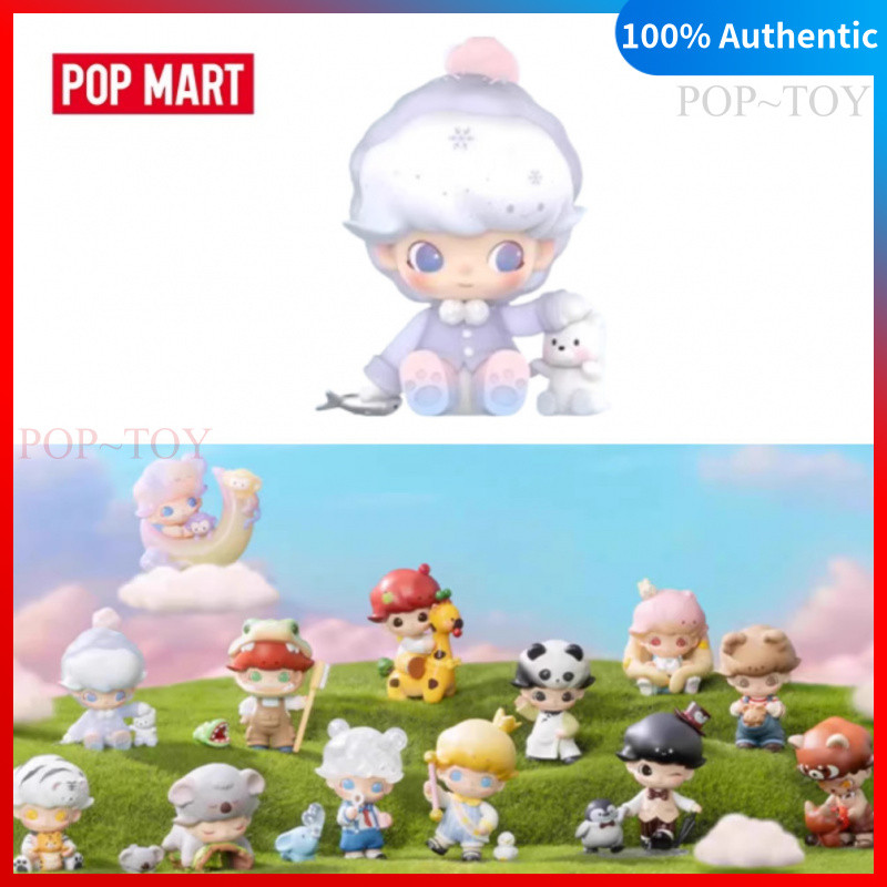 POPMART Dimoo Animal Kingdom Series Figures pop mart dimoo blind box collectible figurine decorative
