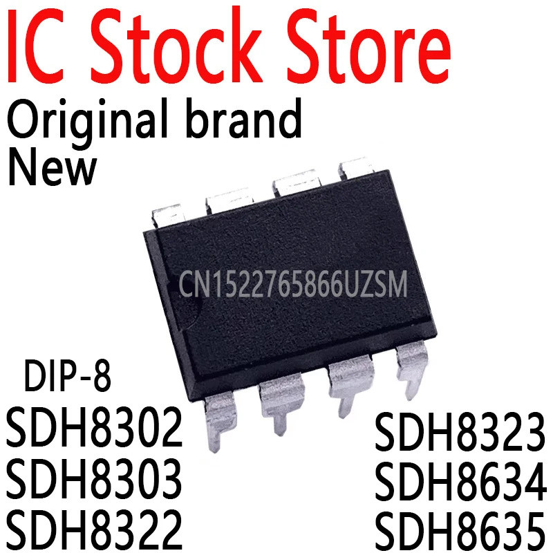 5 CÁI SDH8302 SDH8303 SDH8322 SDH8323 SDH8634 SDH8635 DIP-8 Chip nguồn trong dòng PWM + Điều khiển P