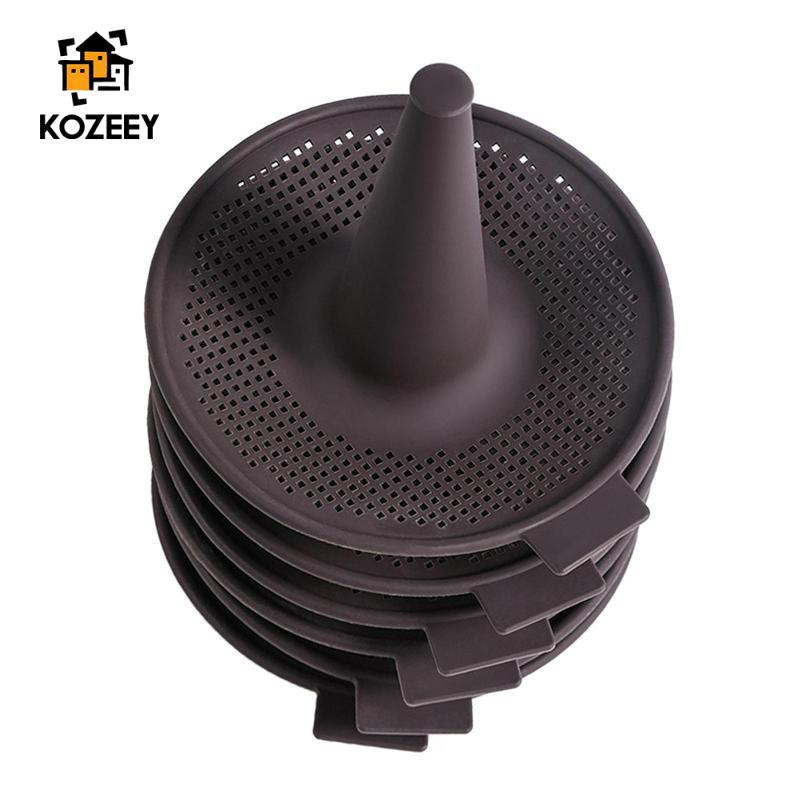 KOZEEY 6x Khuôn Bagel Silicon Dụng Cụ Làm Bánh Ngọt Khuôn Bagel Làm Bộ Khuôn Nướng Bánh Tự Chế Khuôn
