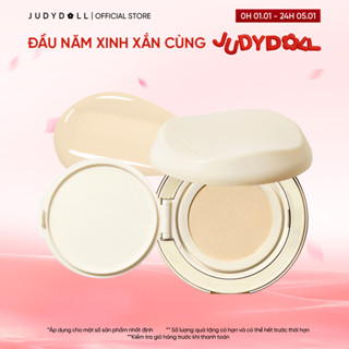  JUDYDOLL Phấn nước Moisturizing Cushion Foundation Dưỡng ẩm Tự nhiên Không cakey 14g 