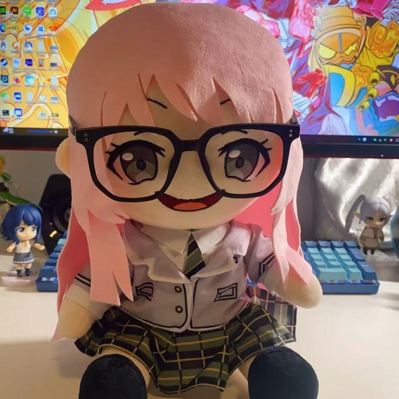 MYGO Qianzai Aiyin Douyin Quạt Búp Bê Full 30cm Cotton Búp Bê Dễ Thương Cô Gái Quà Tặng m