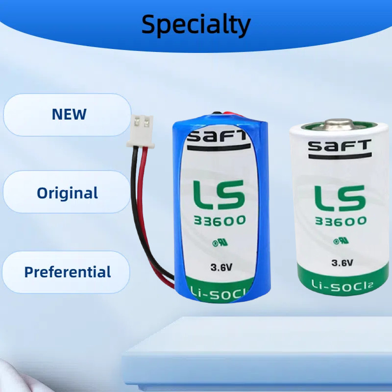 Chính Hãng Pháp LS33600 Pin lithium 3.6V Loại D Lưu Lượng Kế Số 1 Pin ER34615 Pin