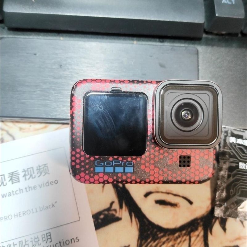 Đi Bộ Lừa Thích Hợp Cho GOPRO567 Miếng Dán Camera GOPRO8GOPRO11 Ống Kính Phim Bảo Vệ Phim Camera Phi