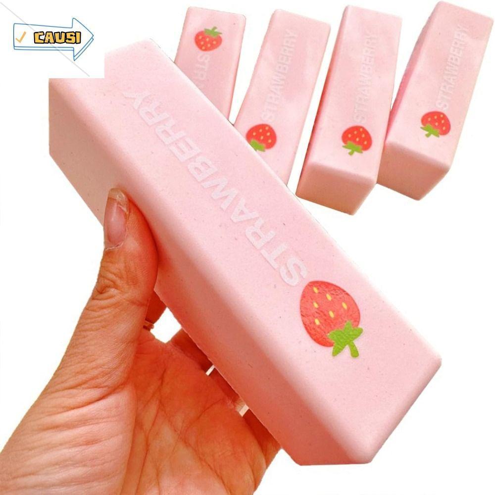 CAUSI Bơ Bóp Đồ Chơi, Dâu Dính Thư Giãn Tay Bóp Quả Bóng Căng Thẳng, Chậm Đàn Hồi Fidget Mềm Bóp Bón